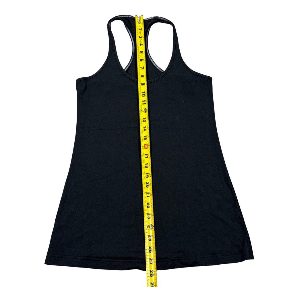 Lululemon Women's Black Racerback Tank Top Size 8 (Estimated) Athletic Yoga Gym - Picture 5 of 9